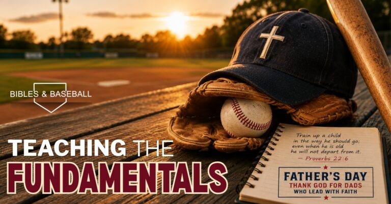 Teaching the Fundamentals explores how the daily disciplines of faith and fatherhood mirror the fundamentals of baseball. Discover why consistent habits like prayer, Scripture, obedience, and godly leadership create a lasting legacy that impacts generations.